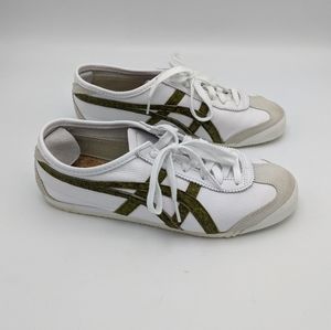 Onitsuka Tiger Green & White Sneakers